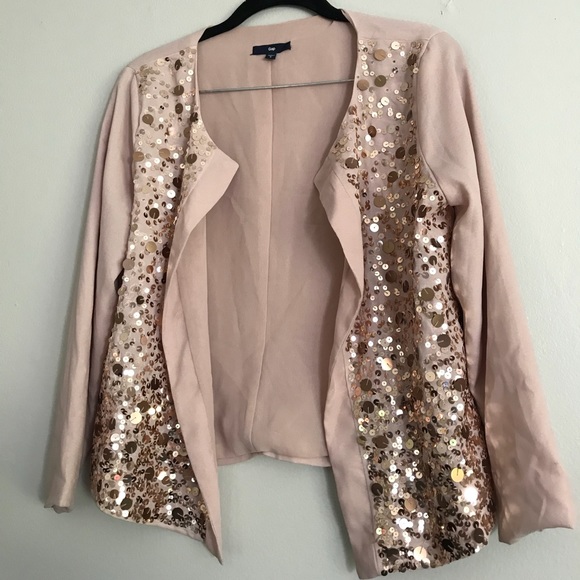 gap sequin jacket